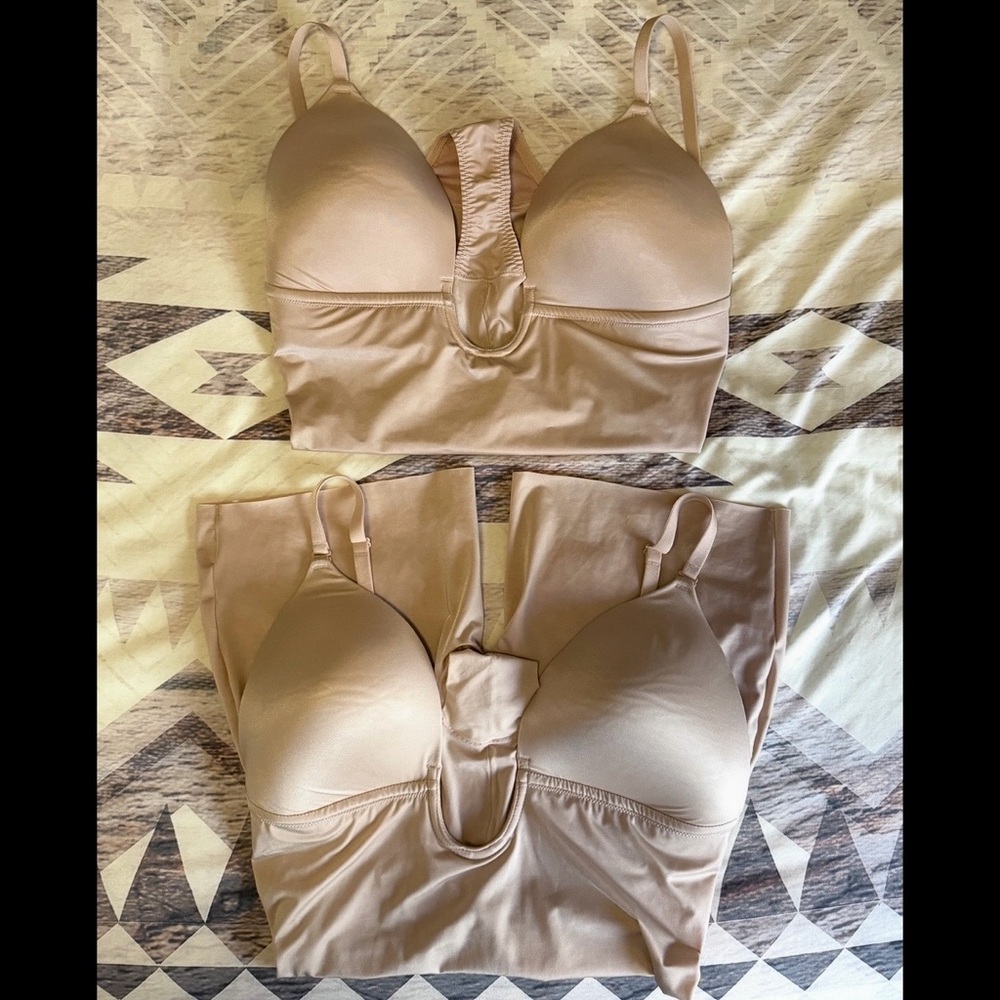 TWO Spanx Shapewear Bodysuits